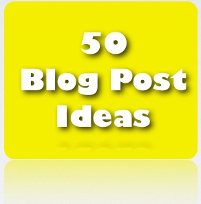 50 blog post ideas