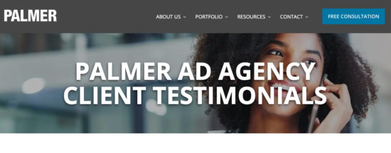 client testimonials for ad agency new business